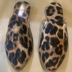 Leopard Print Slippers